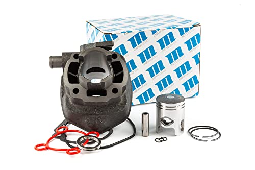 Kit Cilindro Di Ricambio Originale 50 Cc Minarelli Orizzontale Lc 10 Mm Bullone Pistone