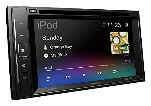 Pioneer Avh-A240Dab-Sintonizzatore Cd/Dvd Touchscreen Da 6.2" Con Mirroring Per Smartphone, Bluetooth, Radio Digitale Dab/Dab+, Geq A 13 Bande, Funzio