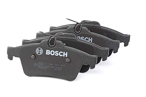 Bosch Bp1449 Pastiglie Freno, Asse Posteriore, Certificato Ece-R90, 1 Set Di 4 Pastiglie