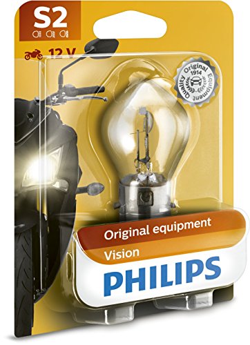Philips Automotive Lighting 12728Bw - S2 Moto Blister 1Pz, 12V, 35/35W Ba20D