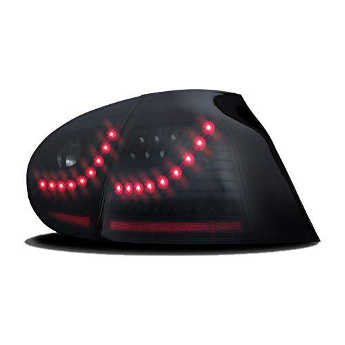 Jom 82871-2 Fari Posteriori A Led Vw Golf 5, Disegno In Nero