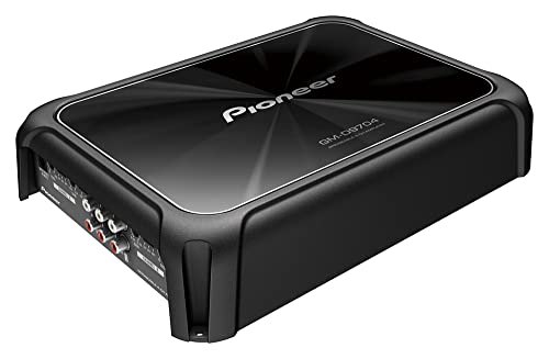 Pioneer Gm-D9704 Amplificatore Di Classe D A 4 Canali (1.600 W), Tpf E Hpf Variabili, Sensore Per Ingresso Altoparlante, Connessione Per Un Massimo Di