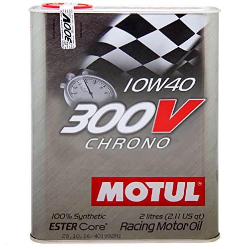 Motul 104243 300 V Chrono 10 W-40 Olio Motore 2 Litri