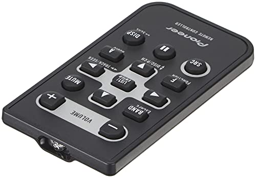 Pioneer Cd R 320 Telecomando (Formato Carta Di Credito) Per Sintonizzatore Cd Auto, Colore: Nero
