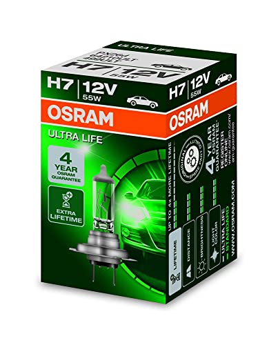 Osram 64210Ult Life Lampadine Macchina, 1 Pezzo, H7
