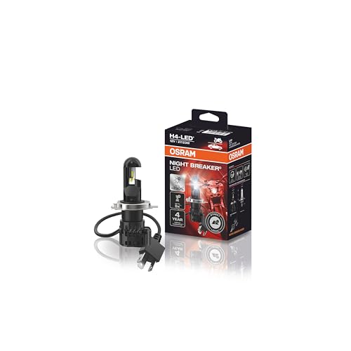 Osram Night Breaker H4-Led Per Moto, Fino Al 230% Di Luminosità In Più, La Prima Lampada Retrofit Led Per Moto Omologata Per La Strada
