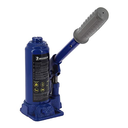 Michelin 009559 Cric A Bottiglia Idraulico Da 3 Tonnellate Gamma Di Sollevamento 195 - 385 Mm
