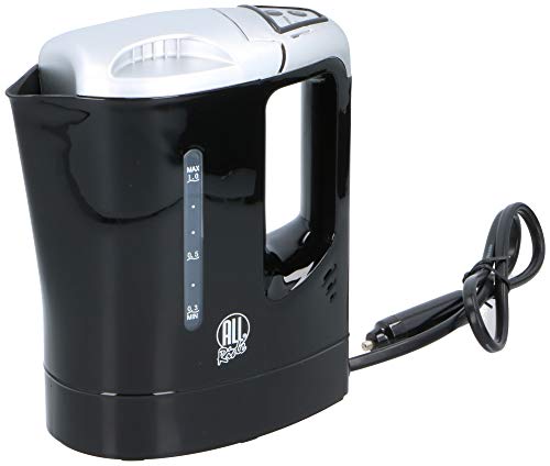 All Ride Bollitore Da Viaggio 24 V - Bollitore Portatile 0,8 L Per Auto, Camion, Roulotte E Barca - Protezione Termica E Anti-Bollitura A Secco - Acce