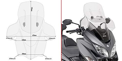 Givi Parabr. Airflow Scorrevole Suzuki Burgma