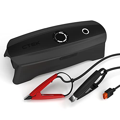 Ctek Cs Free, 12 V Power Bank, Caricatore Portatile 4-In-1, Caricabatterie Solare, Caricabatterie Auto, Telefono, Computer, Caricabatterie Intelligent