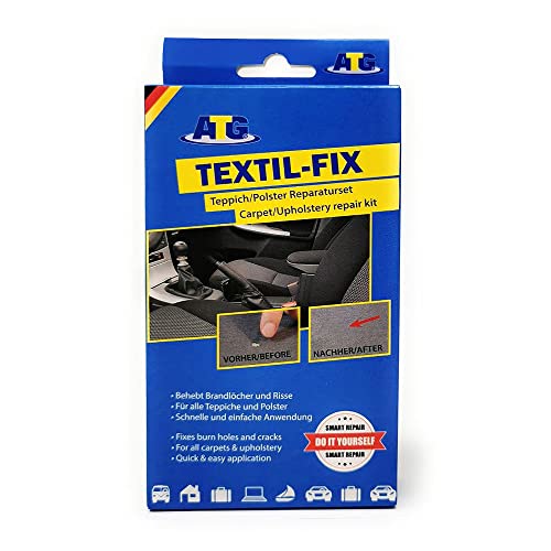 Atg – Kit Riparazione Sedili Auto In Tessuto – Per Tutta La Tappezzeria – 13 Pezzi (Confezione Assortita)