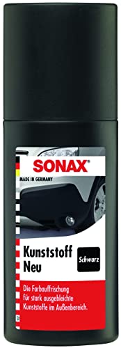 Sonax Rinnovatore Per Plastica, Rinfresca Il Colore Di Plastiche Sbiadite All'Esterno Dei Veicoli, Con Comodo Applicatore Per Una Applicazione Pulita,