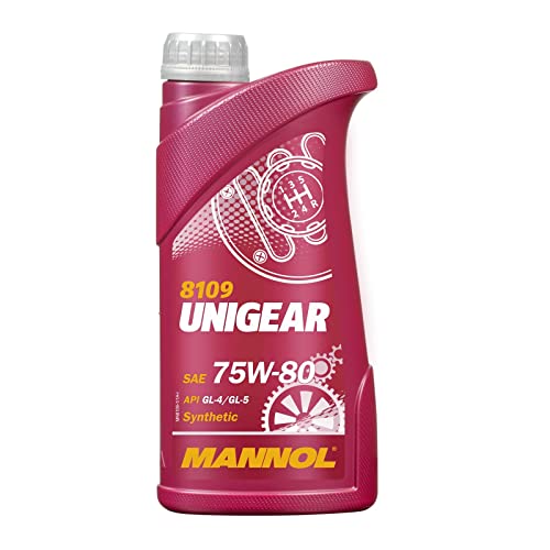 X 1L Mannol 8109 Uni Gear 75 W Di 80 Api Gl 5/Cambio Manuale Assi Olio Di Psa B71 2330