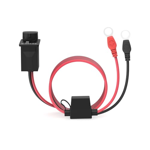 Ctek Indicator Panel 1.5M, Indicatore Led Con Montaggio A Pannello Che Mostra Lo Stato Di Carica Della Batteria, Per Tutte Le Batterie Al Piombo Da 12