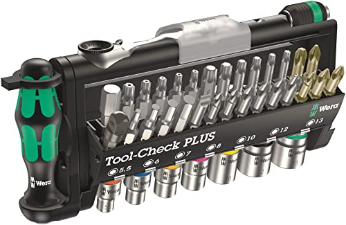Wera Assortimento Bit, Tool-Check Plus, 05056490001, 39 Pezzi (Confezione Da 1)