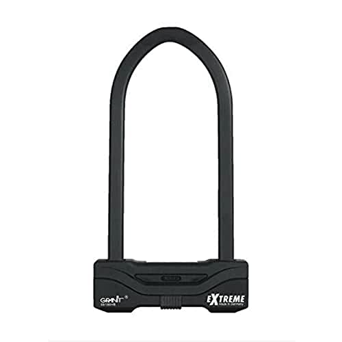 Abus U-Lock Granit Extreme 59 - Serratura Per Moto E Biciclette Con Cilindro Xplus - Massimo Livello Di Sicurezza 20 - Altezza Grillo 245 Mm