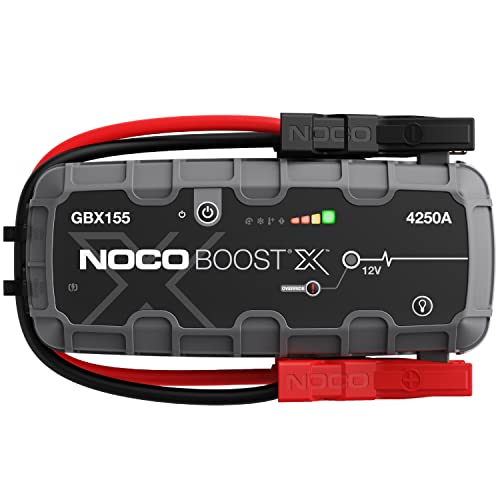 Noco Boost X Gbx155, Booster Di Avviamento Auto Ultrasafe Da 4250A, Avviatore Di Emergenza 12V, Caricatore Portatile, Cavi Di Avviamento Batteria Per