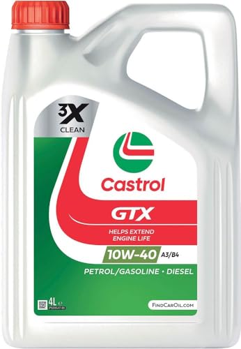 Castrol 15A4D3 Olio Lubrificante Auto, New Grey, 4 L