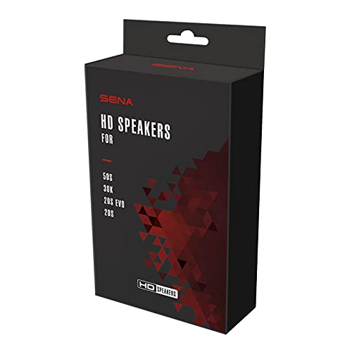 Sena High Definition Speaker Bassi E Nitidezza Del Suono Migliorati 20S, 20S Evo E 30K | Upgraded Speaker, Nero