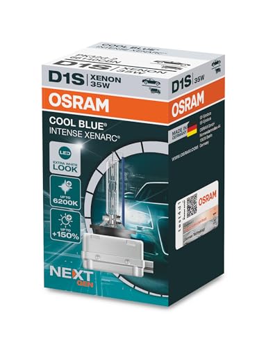 Osram Xenarc Cool Blue Intense Nextgen Hid-Xenon Birne - D1S - 12V/35W - Pro Stück (Max. 6200K)