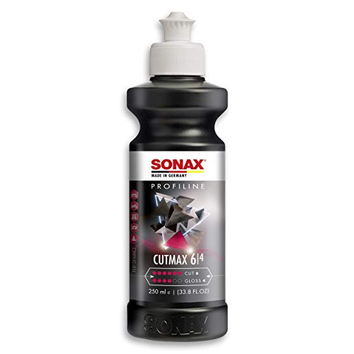 Sonax Profiline Cutmax Lucidante Levigante Con Potente Effetto Brillantezza Per Vernici, 250 Ml, Articolo Numero 02461410