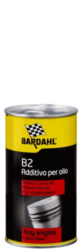 Bardahl - Additivo Olio B2, Adatto A Tutti I Motori A Benzina E Diesel, Migliora Il Rendimento Del Motore, 300Ml