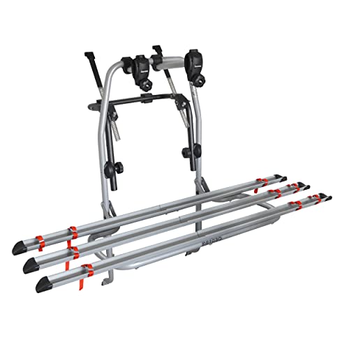 Menabo 000039200000 Logic 3 - Portabici Posteriore Per 3 Biciclette, Fissaggio Meccanico, Max 45 Kg