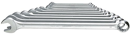 Gedore Chiave Combinata, Set Di 12 Pezzi, 10-32 Mm, Lunga, Piegata, Dodecagonale, Profilo Ud, Chiave A Cricchetto Combinata, 7 Xl-012