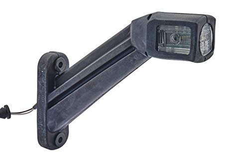 Hella 2Xs 011 744-201 Luce Permietrale, Led, 12/24V, Cavo 800Mm, Spina Amp, 2A... Poli, Dx/Attacco Laterale