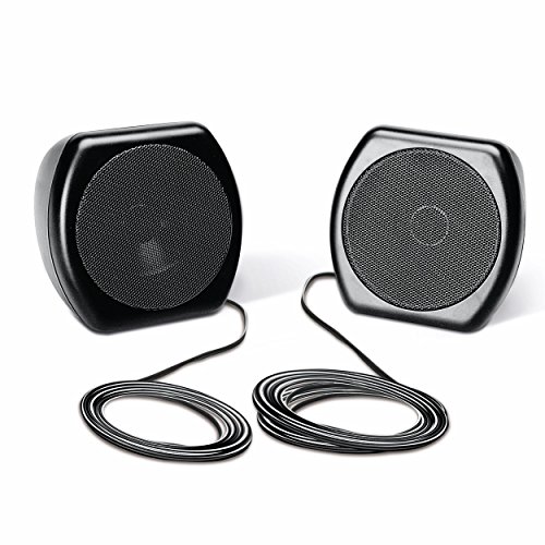 Sinustec 13963 Ub 1000 Aufbau Speaker, Nero, Set Of 2