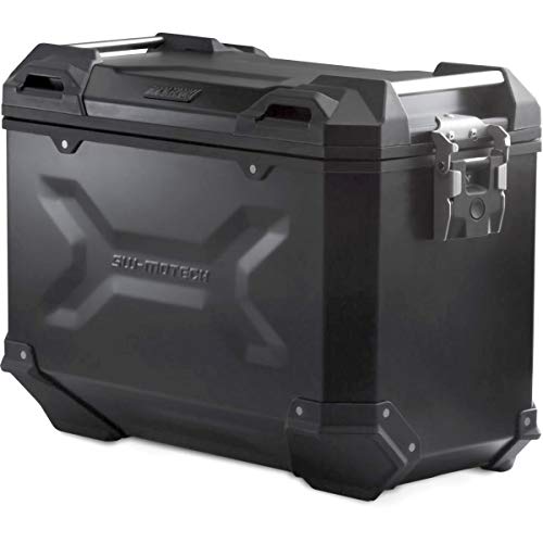 Trax Adv L Sw-Motech Side Case. Aluminum. 45 L. Right. Black.