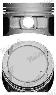 Nüral 87-116100-00 Pistone