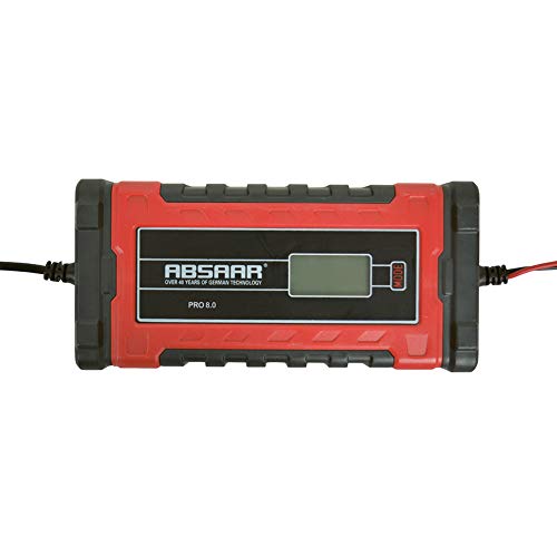 Absaar 062076 Pro Batterie Caricatore, 6/12 V