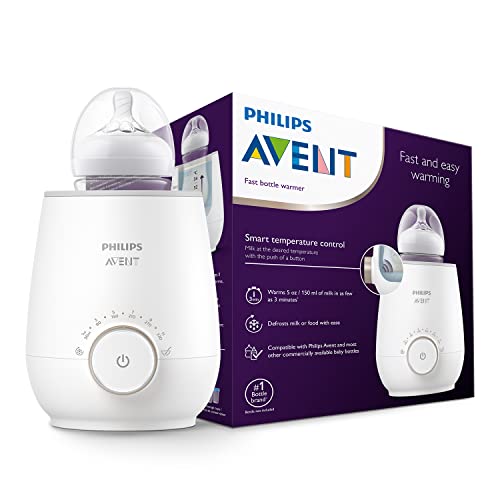 Philips Avent Scf358/00 Scaldabiberon Per Un Riscaldamento Rapido E Uniforme Di Latte E Alimenti Per Bambini, Bianco