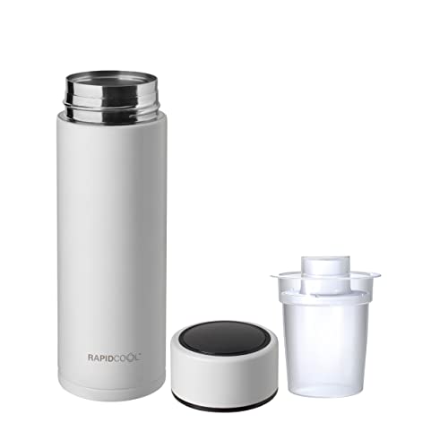 Nuby - Rapidcool™ - Prepara La Pappa Perfetta Per Neonati In Soli 2 Minuti - Con Distributore Di Polvere Di Latte E Coperchio Digitale - Bianco - 0+ M