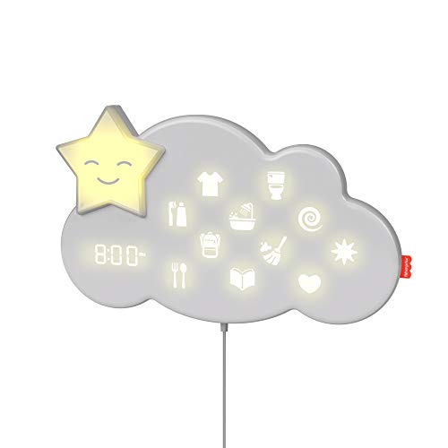 Fisher-Price Lumalou Routine Della Nanna 3 In 1 Con Suoni, Luci E Playlist Musicale, Assistente Interattivo Per Il Sonno, Giocattolo Per Neonati 0+ Me