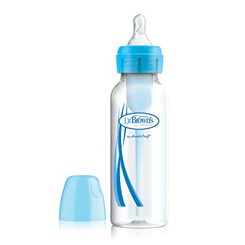 Dr. Brown 'S Options – Biberon Standard, 250 Ml, Colore: Blu