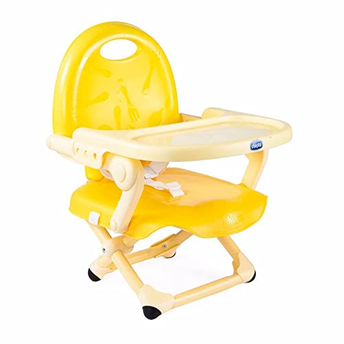 Chicco Pocket Snack Rialzo Sedia Per Bambini 6 Mesi-3 Anni (15 Kg), Seggiolino Pappa Alzasedia Da Tavolo Portatile E Regolabile, Seggiolone Chiusura C