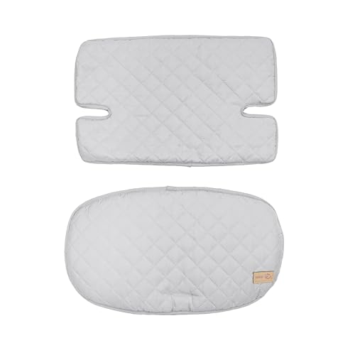 Roba Cuscino Riduttore Roba Style Per Seggiolone, 2 Pezzi, Per Modelli Sit Up, Impermeabile, Antimacchia, Universale, Imbottito, Con Fodera, Grigio