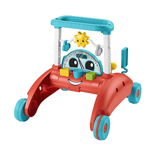 Fisher-Price Primi Passi Al Volante, Giocattolo Ispirato A Una Macchina Che Incoraggia I Bambini A Camminare, Giocattolo Per Bambini 6-36 Mesi, Edizio