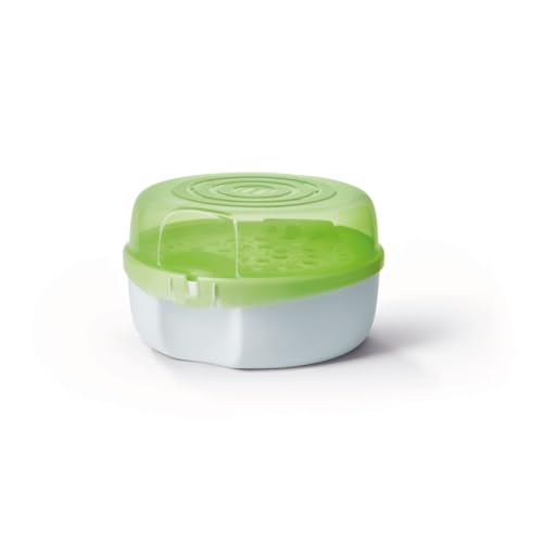 Mam Sterilizzatore Per Microonde, Facile Sterilizzazione Per Biberon, Ciucci E Tettarelle, Verde