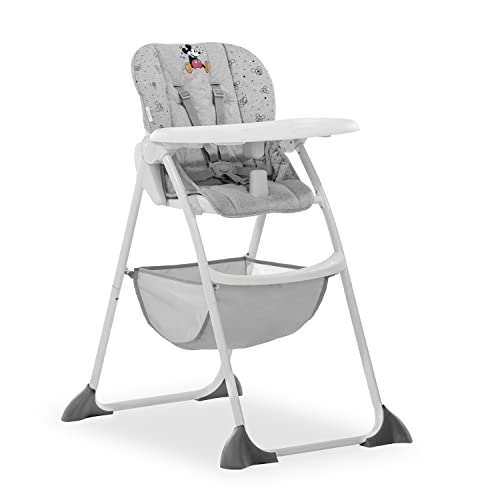 Hauck Seggiolone Pappa Sit N Fold Disney - Seggiolone Bambini Da 6 Mesi Fino A 15Kg - Pieghevole, Compatto Con Vassoio E Schienale Regolabile - Grande