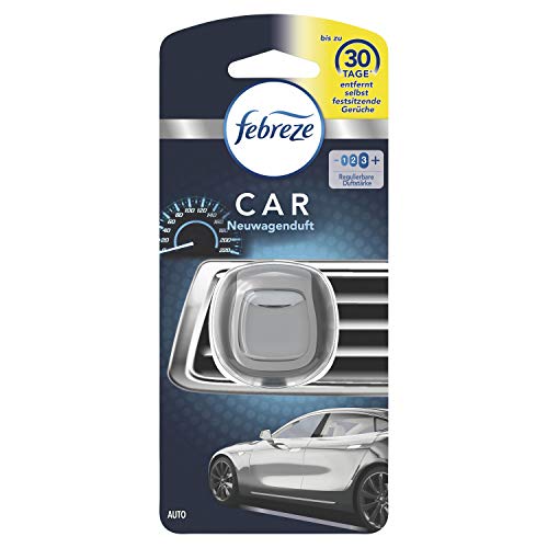 Febreze Deodorante Per Auto, Profumo Per Auto, Starter Set, Rimuove Gli Odori In Auto (La Confezione Può Variare), 2 Ml
