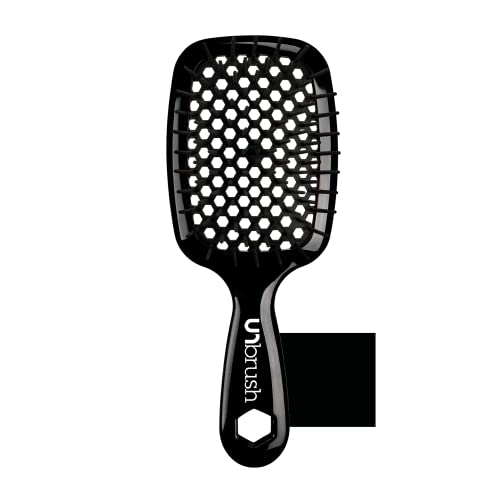 Fhi Heat Unbrush Wet & Dry - Spazzola Districante Ventilata, Colore: Nero