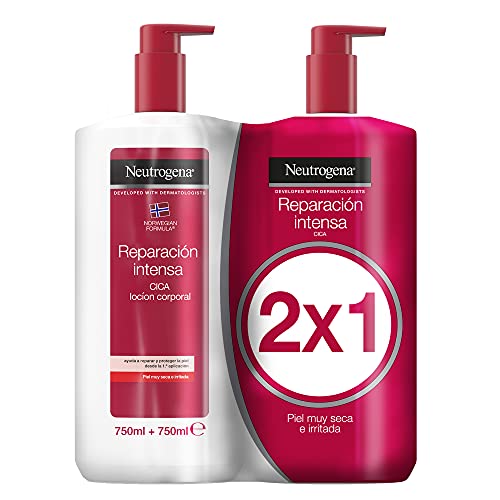 Neutrogena, Crema Hidratante Corporal Reparación Intensa, Fórmula Noruega, Para Pieles Muy Secas Con Una Hidratación Intensa, Con Glicerina, Desarroll