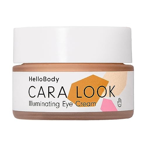 Hellobody Cara Look Crema Contorno Occhi (15 Ml) – Crema Idratante Con Effetto Illuminante – Crema Anti Occhiaie Dall'Effetto Colorante Contro Le Prim