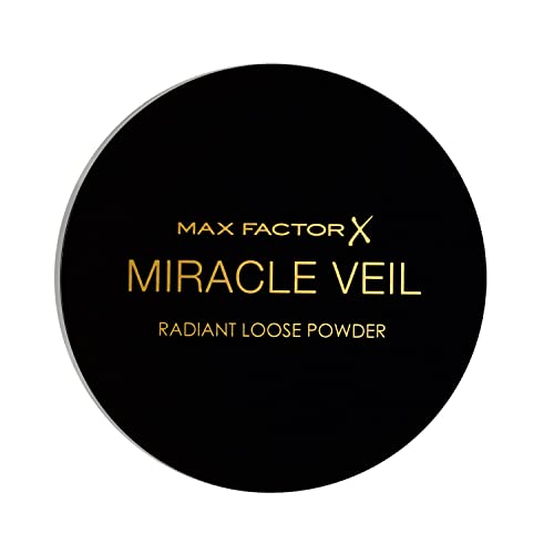 Max Factor Miracle Veil Radiant Loose Powder, Cipria In Polvere Libera A Lunga Durata, 4 G