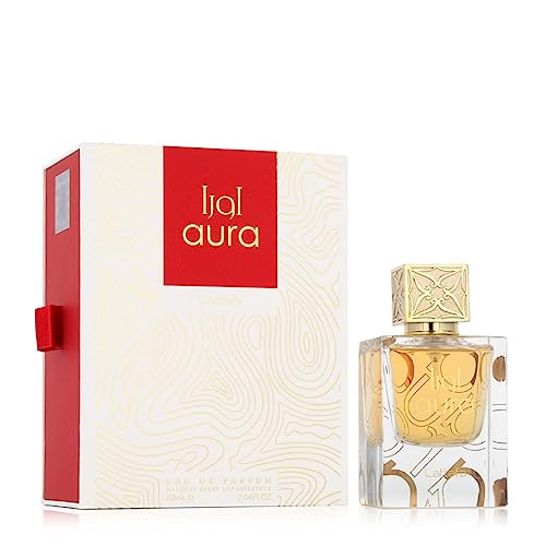 Lattafa Aura For Unisex Eau De Parfum Spray, 2.0 Ounce
