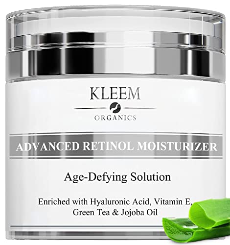 Crema Viso Acido Ialuronico Con Retinolo E Collagene - Eletta Miglior Crema Antirughe Donna E Uomo Per Rughe, Macchie Scure E Linee Sottili - Rassodan