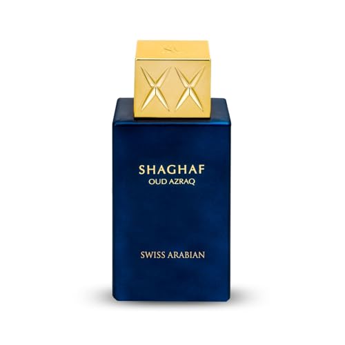 Swiss Arabian Eau De Parfum Shaghaf Oud Azraq, 75 Ml, Nuovo Profumo, Edizione Limitata